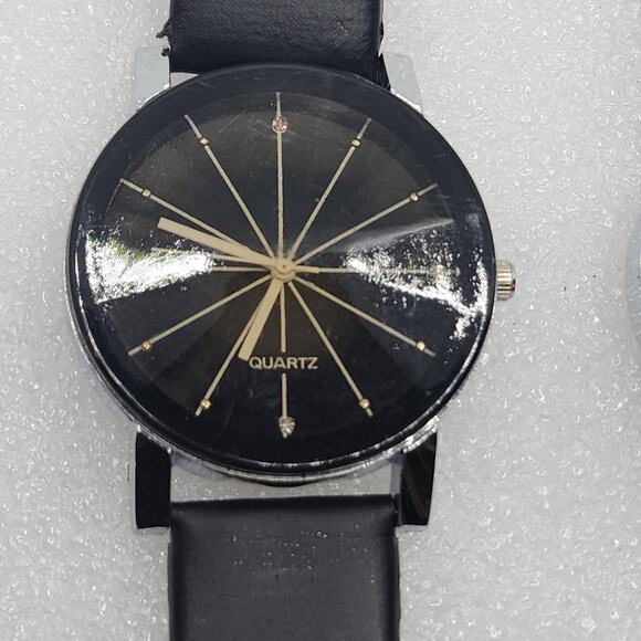 2 Watch Bundle Lot His Her couple set Mid Century Snider Starburst Dial Design - Picture 5 of 9